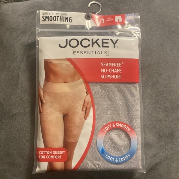 💜Jockey° Essentials Seamfree® No Chafe Slipshort - Picture 3 of 6